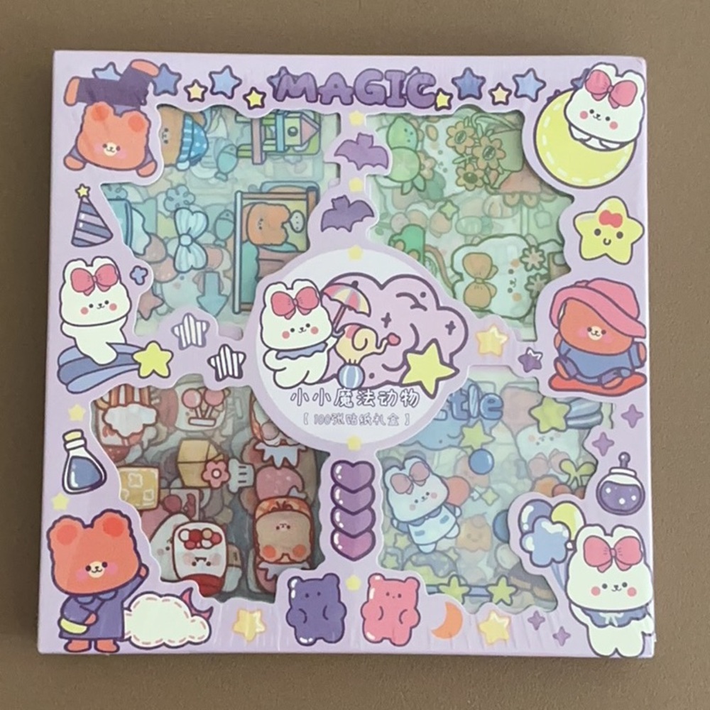 ❌SOLD❌Cute Stickers “Magic Animals”